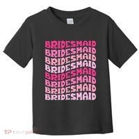 Bridesmaid I Do Crew Retro Bachelorette Party Bridesmaids Toddler T-Shirt thumb 0