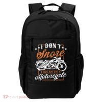 Biker I DonT Snore I Dream IM A Motorcycle Backpack thumb 0