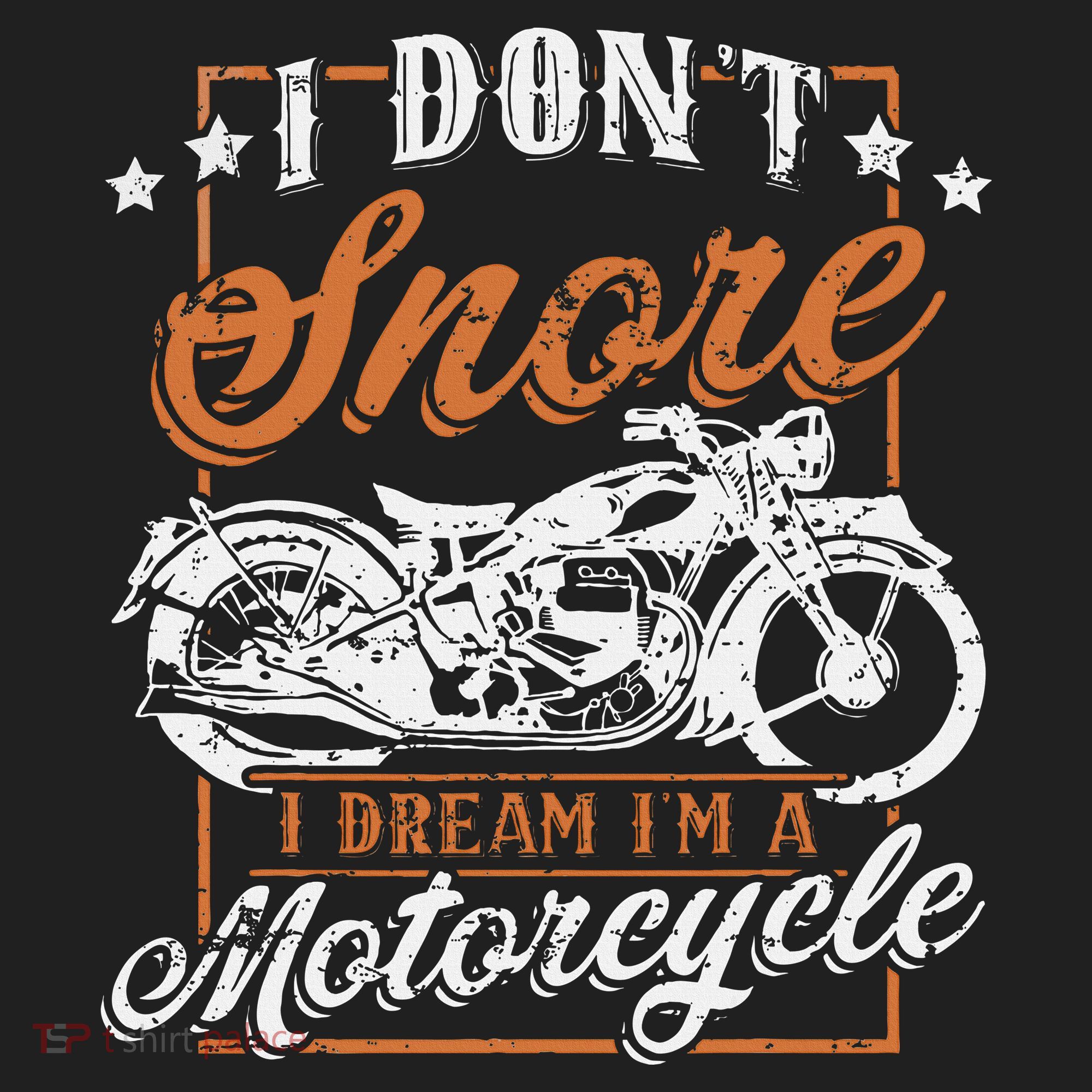 Biker I DonT Snore I Dream IM A Motorcycle Beanie