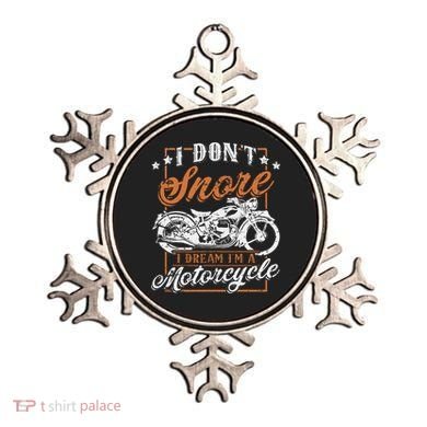 Biker I DonT Snore I Dream IM A Motorcycle Ornament