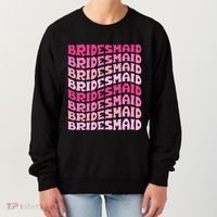 Bridesmaid I Do Crew Retro Bachelorette Party Bridesmaids Women's Sweatshirt thumb 0