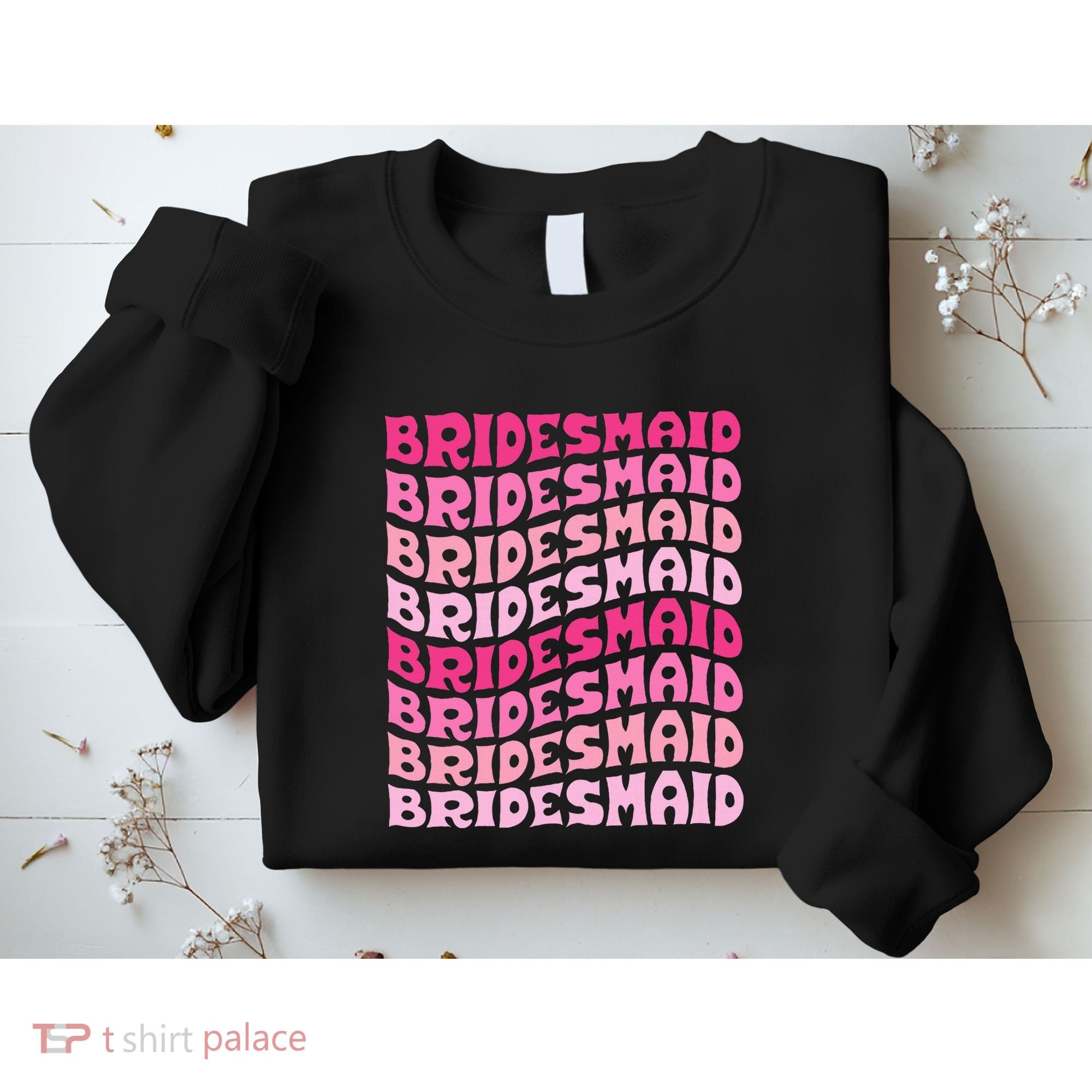 Bridesmaid I Do Crew Retro Bachelorette Party Bridesmaids Sweatshirt