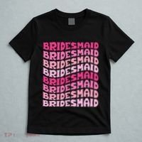 Bridesmaid I Do Crew Retro Bachelorette Party Bridesmaids T-Shirt thumb 5
