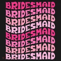 Bridesmaid I Do Crew Retro Bachelorette Party Bridesmaids T-Shirt thumb 7