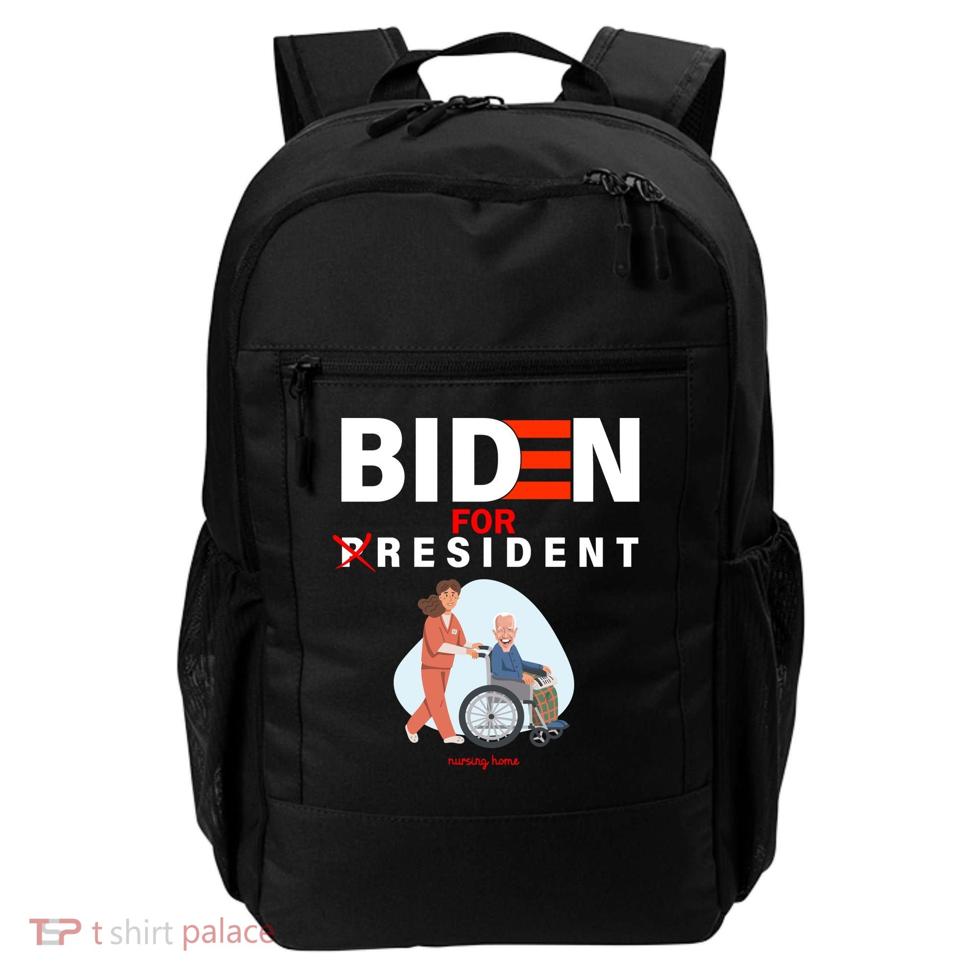 Biden For Resident Funny Trump 2020 President Backpack