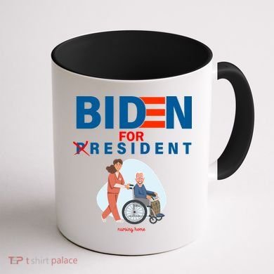 Biden For Resident Funny Trump 2020 President Coffee Mug back