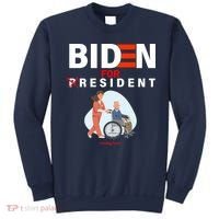 Biden For Resident Funny Trump 2020 President Sweatshirt thumb 0