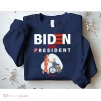 Biden For Resident Funny Trump 2020 President Sweatshirt thumb 2