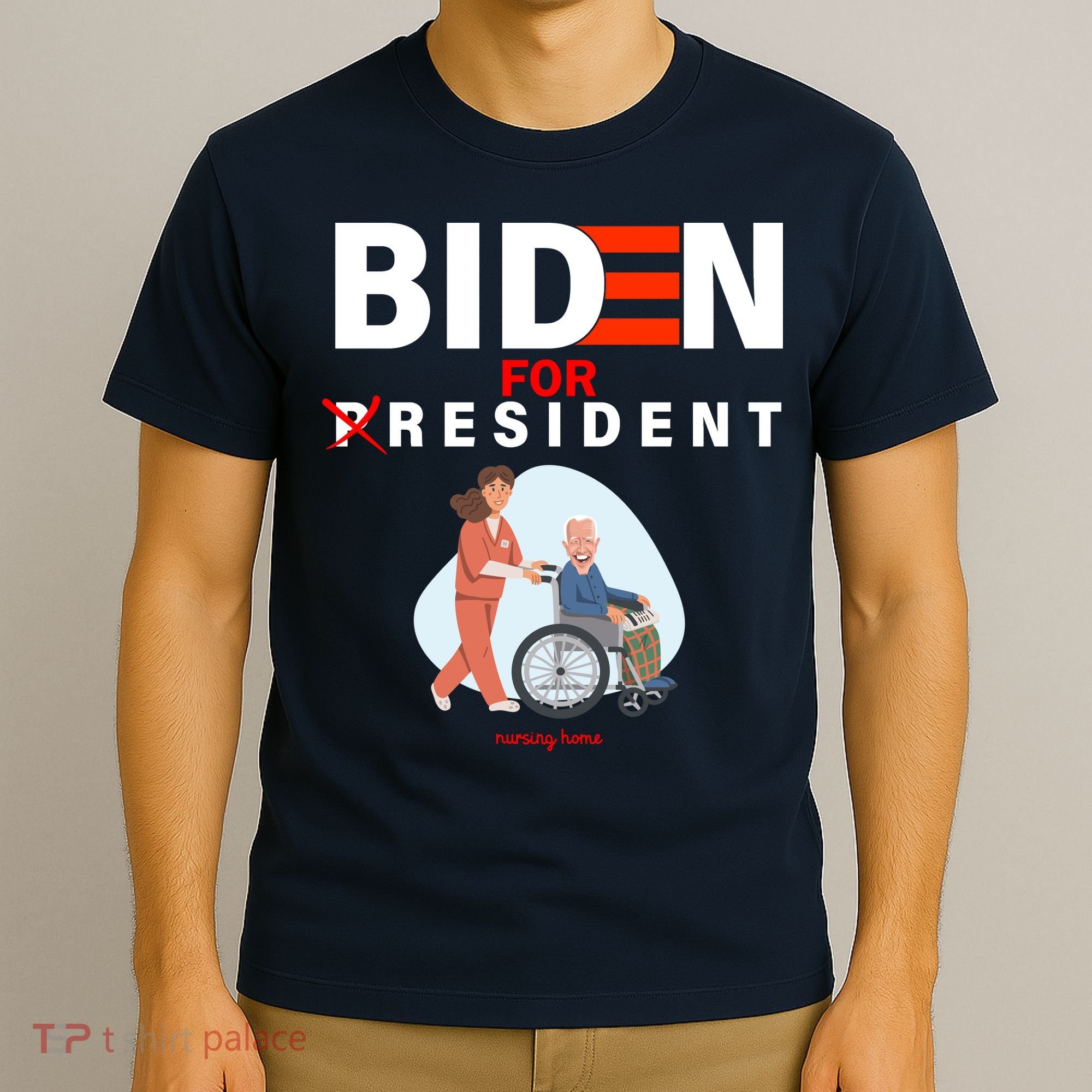 Biden For Resident Funny Trump 2020 President T-Shirt