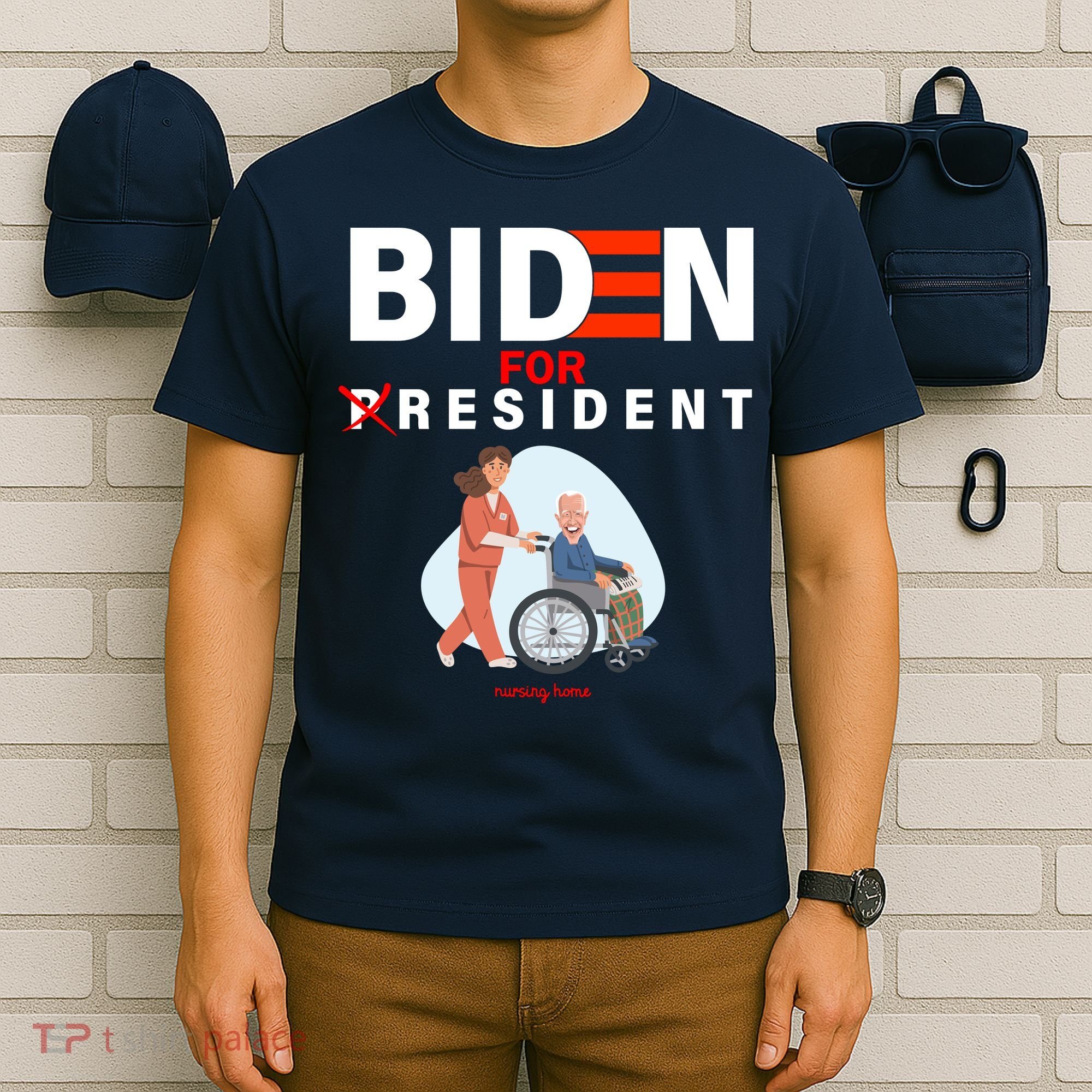 Biden For Resident Funny Trump 2020 President T-Shirt