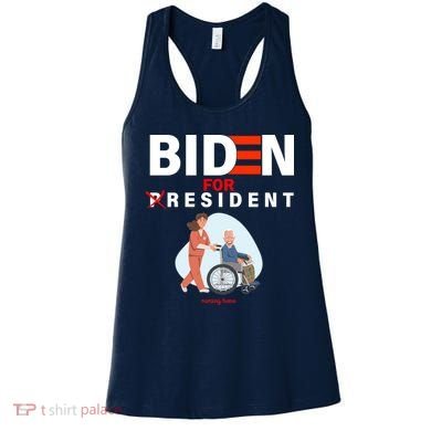 Biden For Resident Funny Trump 2020 President Women's Tank Top