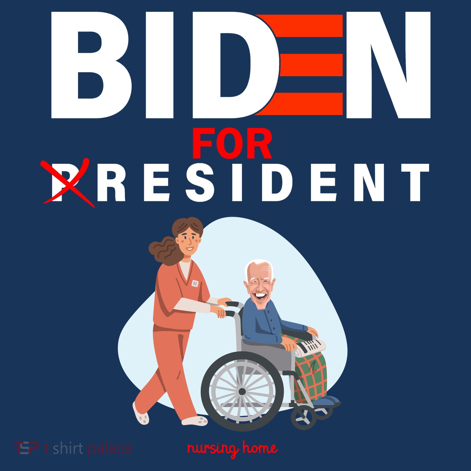Biden For Resident Funny Trump 2020 President Women's Tank Top