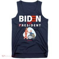 Biden For Resident Funny Trump 2020 President Tank Top thumb 0