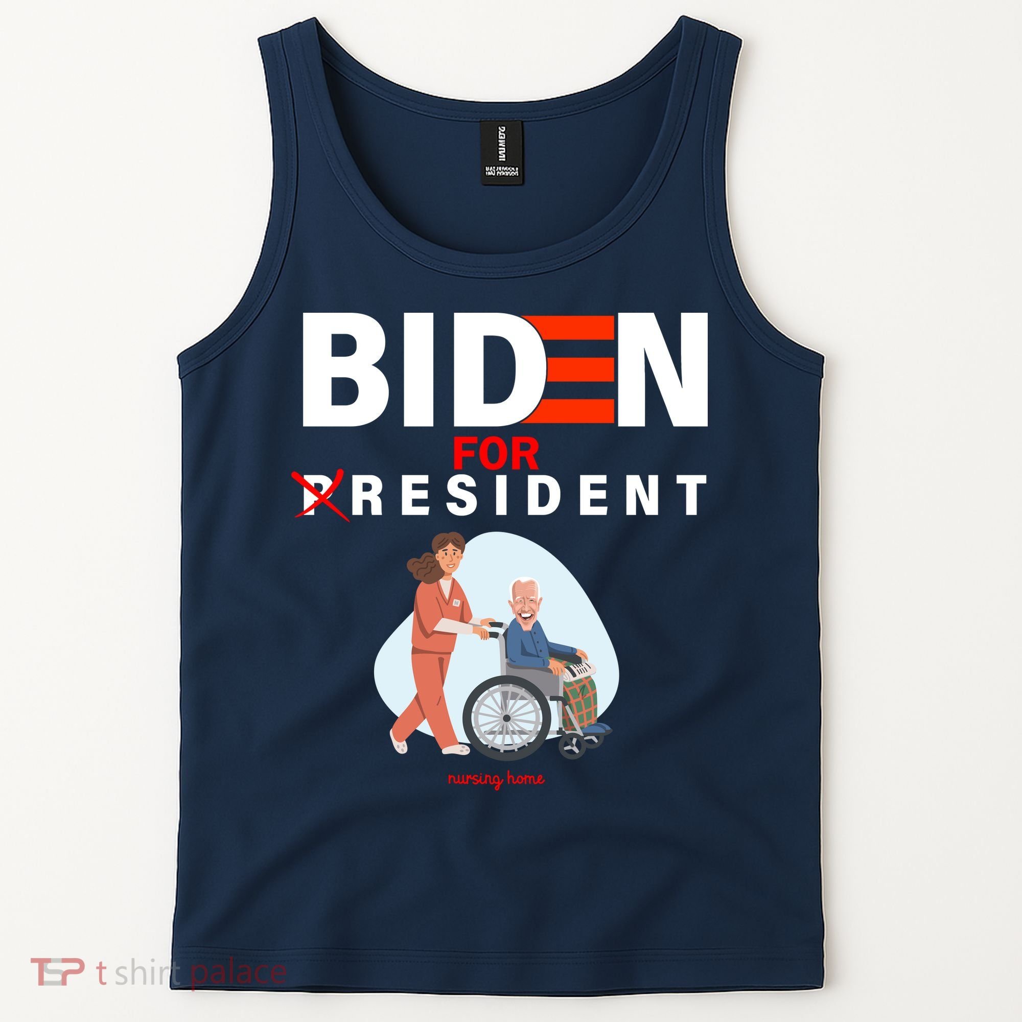 Biden For Resident Funny Trump 2020 President Tank Top