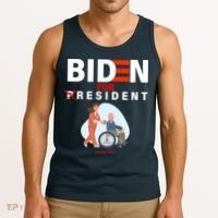 Biden For Resident Funny Trump 2020 President Tank Top thumb 3