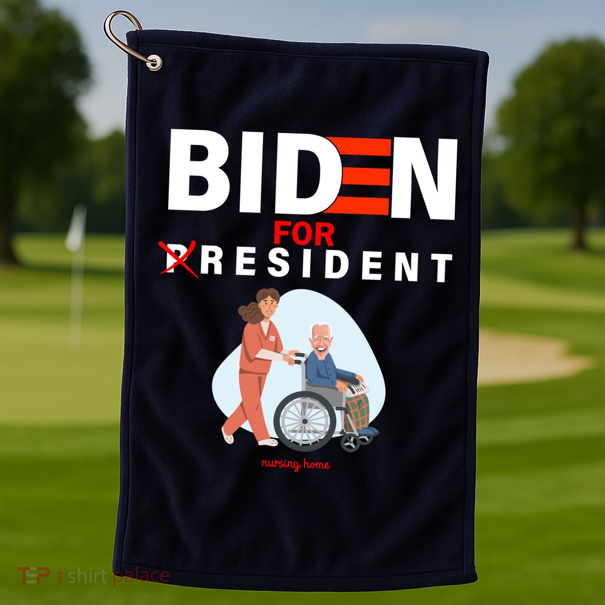 Biden For Resident Funny Trump 2020 President Golf Towel