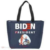 Biden For Resident Funny Trump 2020 President Tote Bag thumb 0