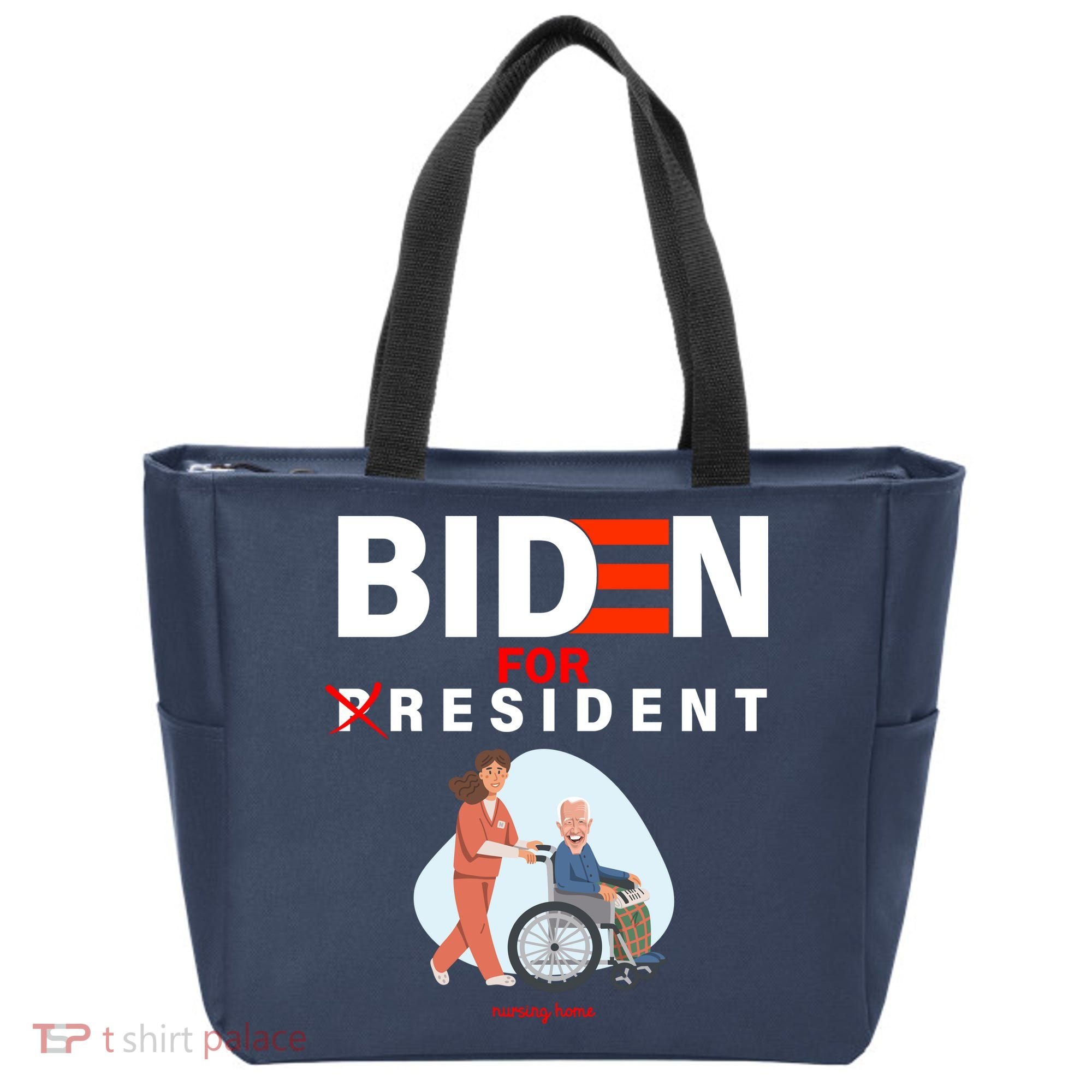 Biden For Resident Funny Trump 2020 President Tote Bag