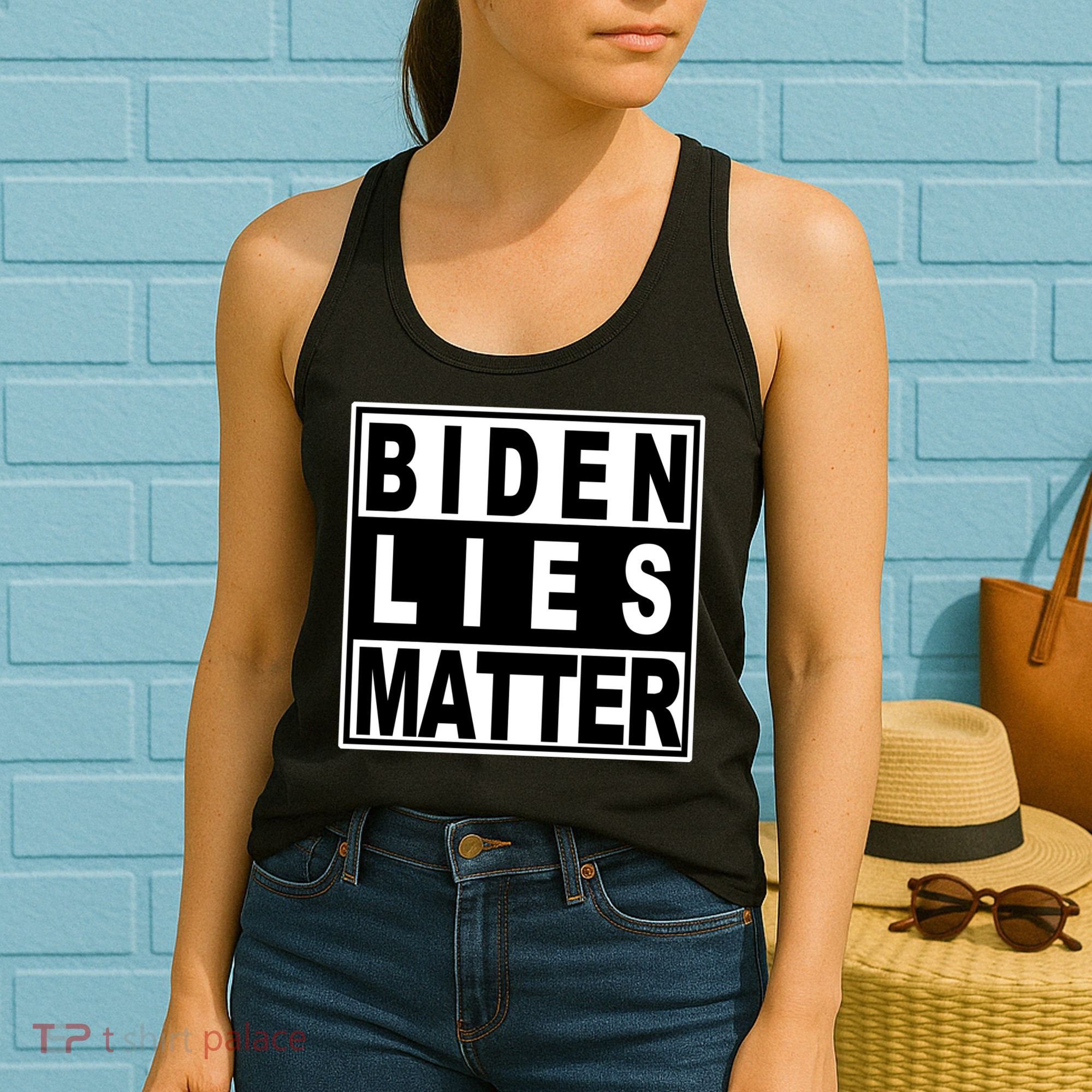 Biden Lies Matter Women's Tank Top