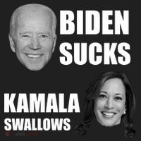 Biden Sucks Kamala Swallows Women's Sweatshirt thumb 2