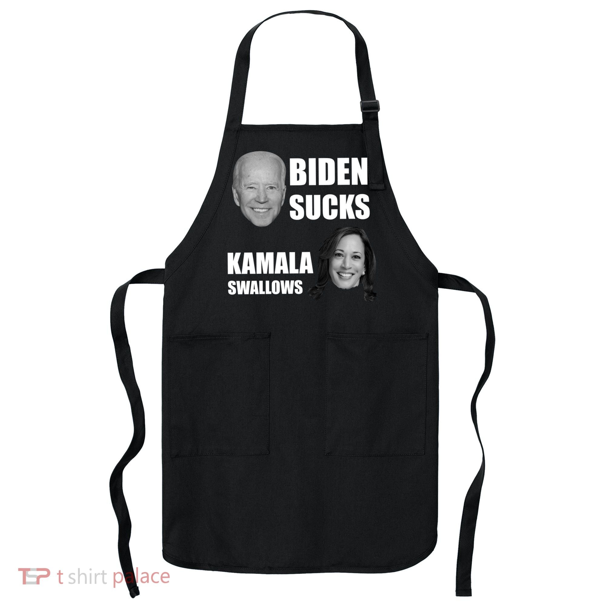 Biden Sucks Kamala Swallows Apron