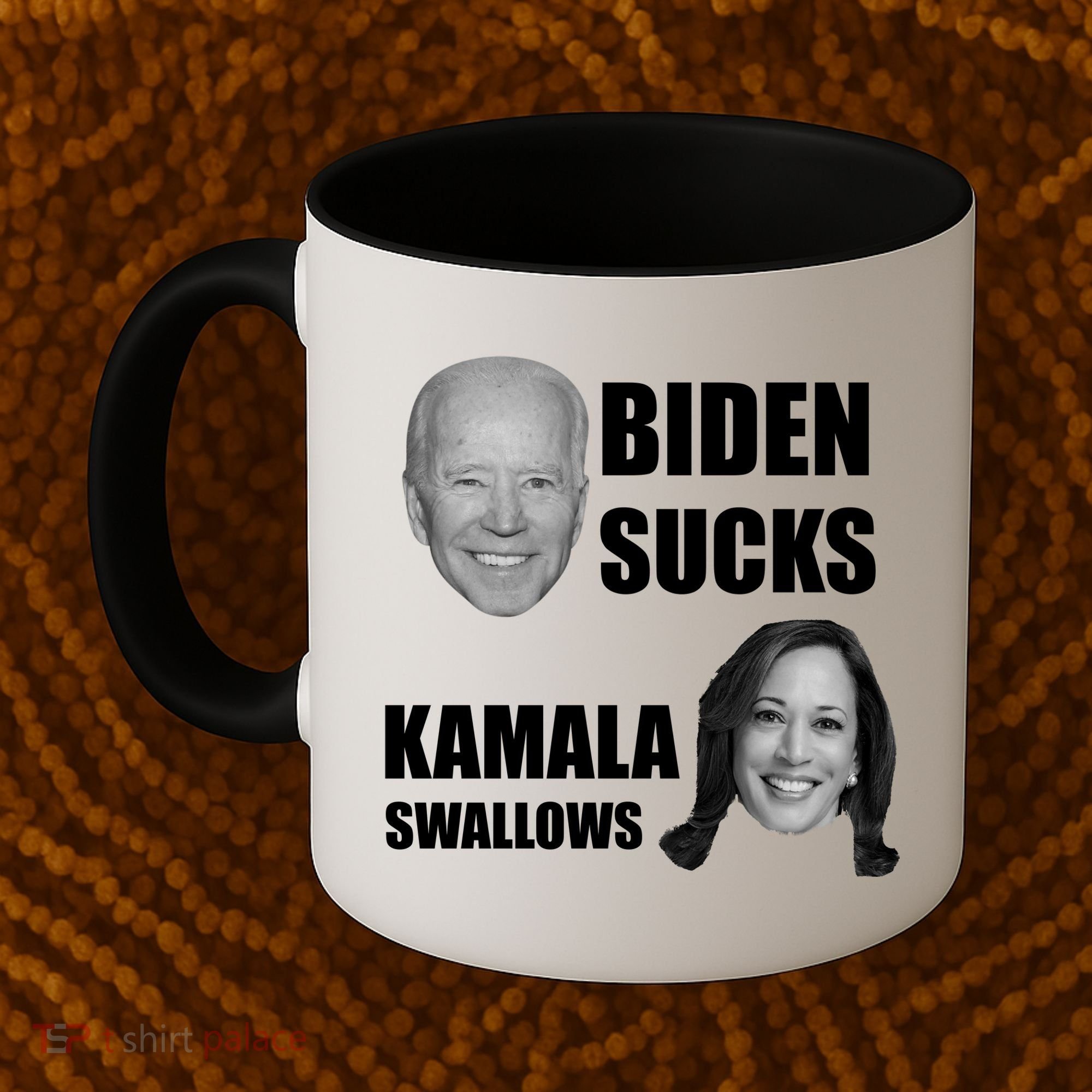 Biden Sucks Kamala Swallows Coffee Mug