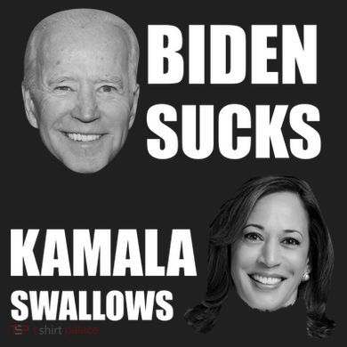 Biden Sucks Kamala Swallows 12oz Stainless Steel Coffee Mug