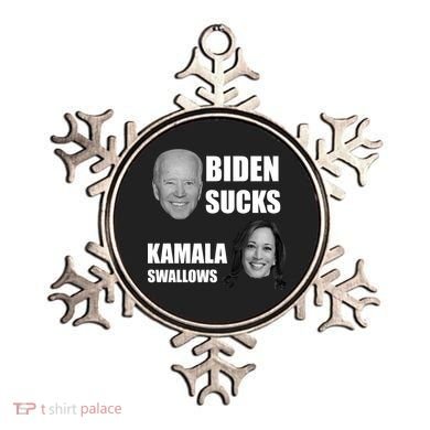 Biden Sucks Kamala Swallows Ornament