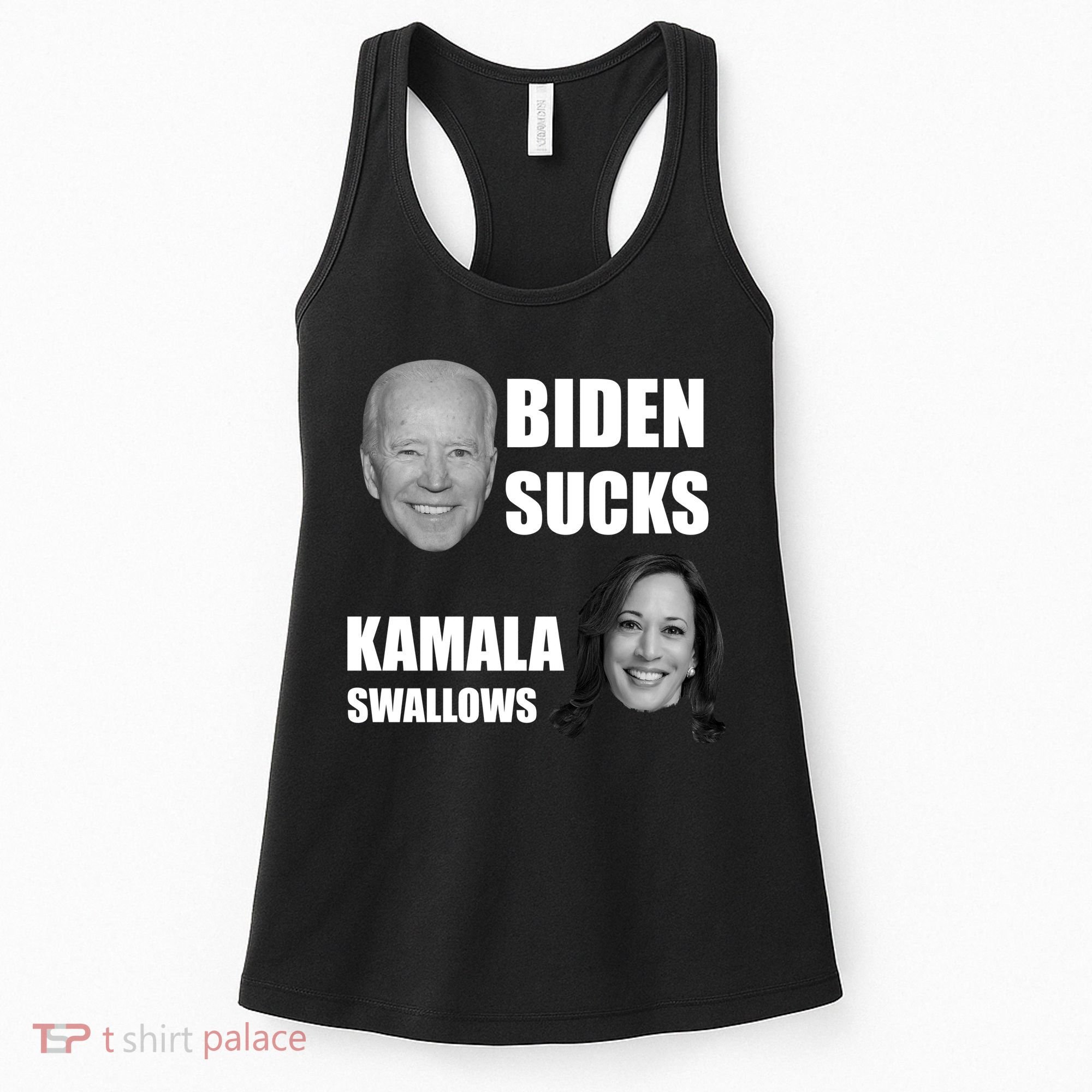 Biden Sucks Kamala Swallows Women's Tank Top