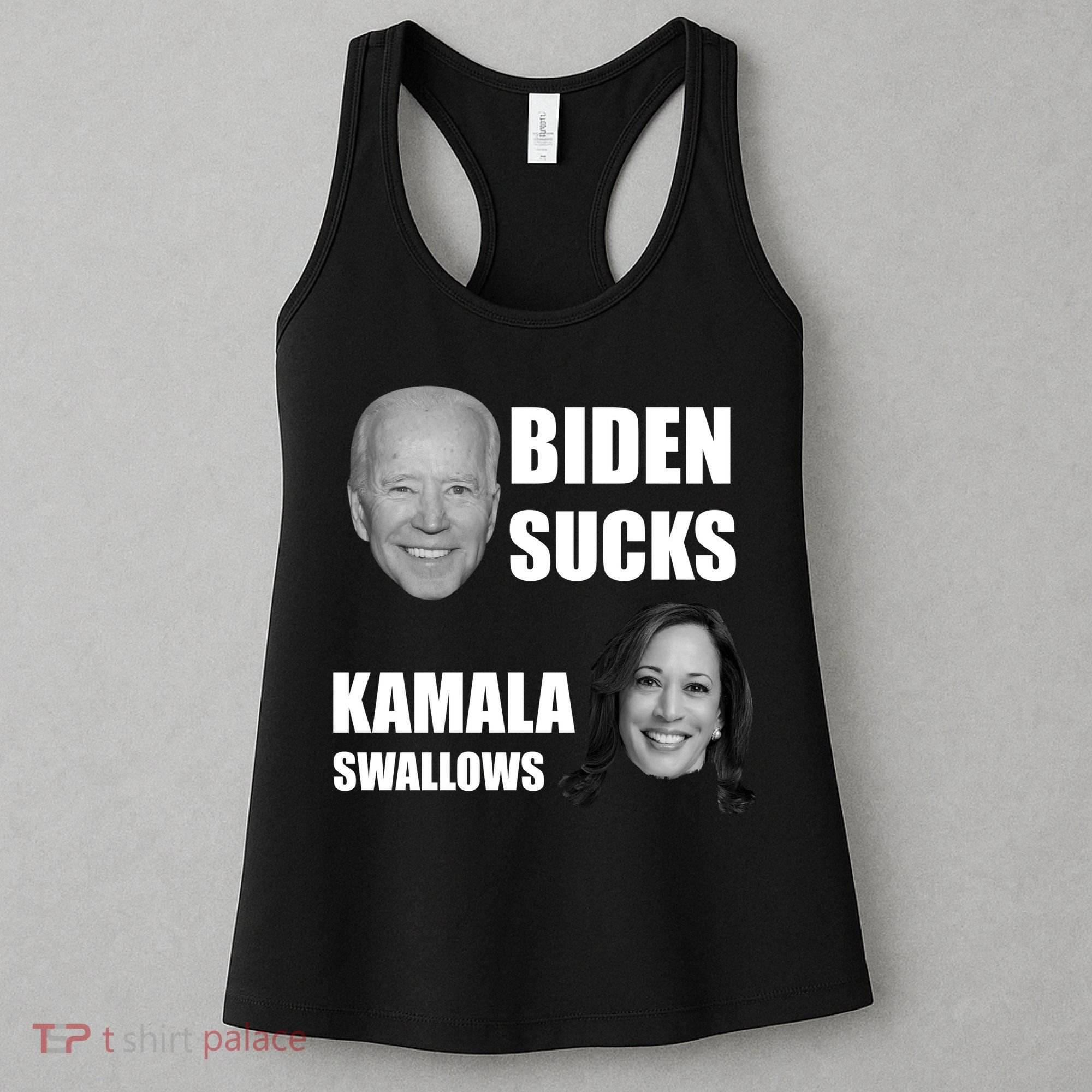 Biden Sucks Kamala Swallows Women's Tank Top