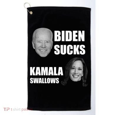 Biden Sucks Kamala Swallows Golf Towel