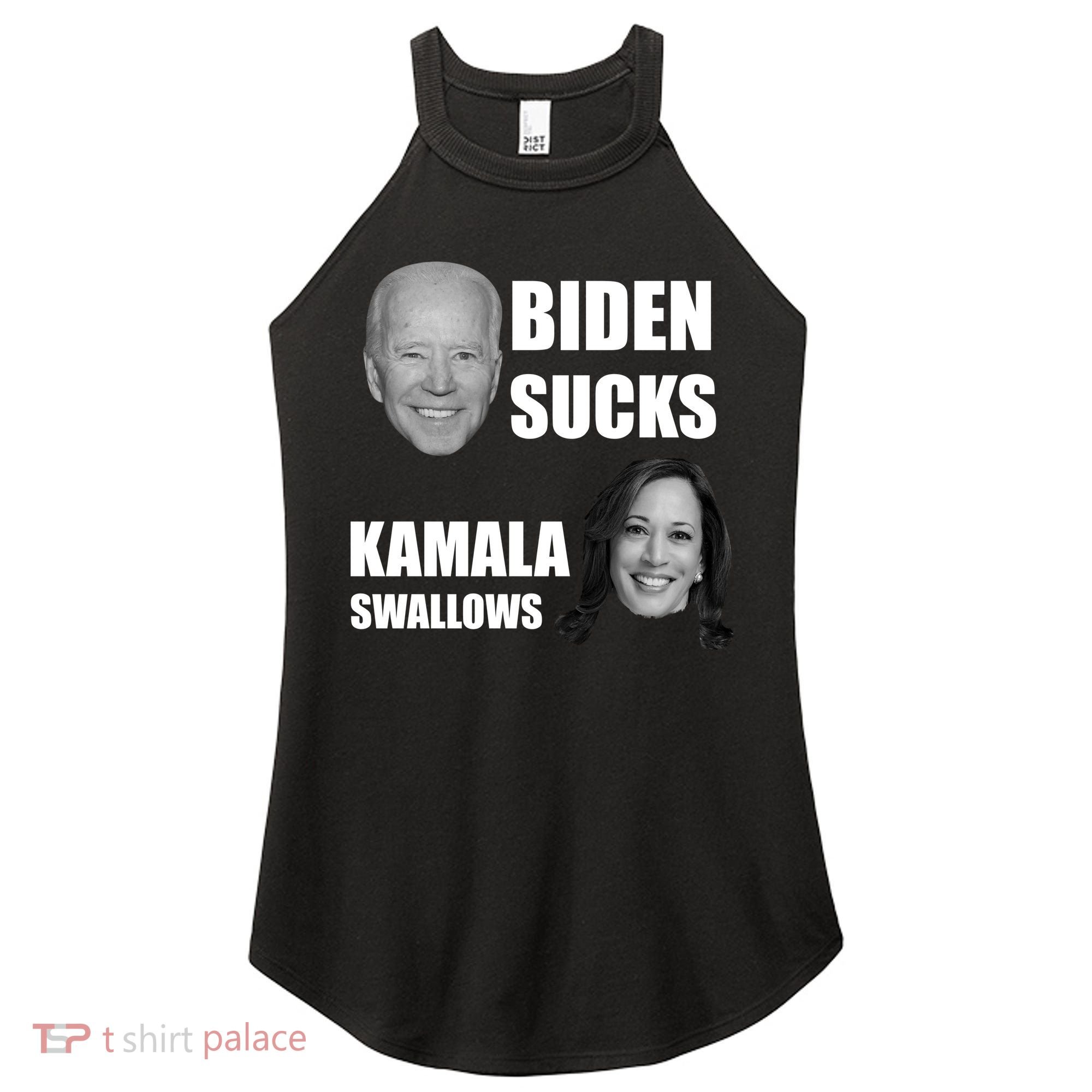 Biden Sucks Kamala Swallows Women's Perfect Tri Rocker Tank
