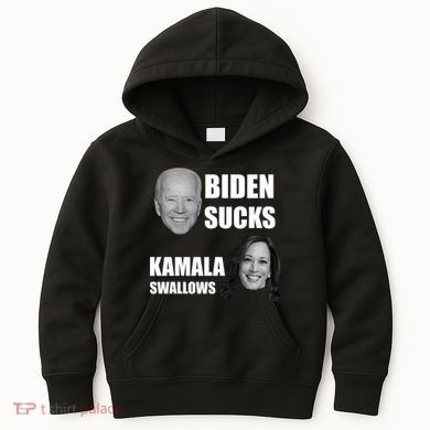 Biden Sucks Kamala Swallows Kids Hoodie