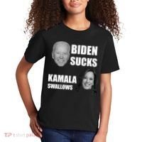 Biden Sucks Kamala Swallows Kids T-Shirt thumb 2