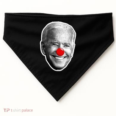 Biden The Clown USA-Made Doggie Bandana