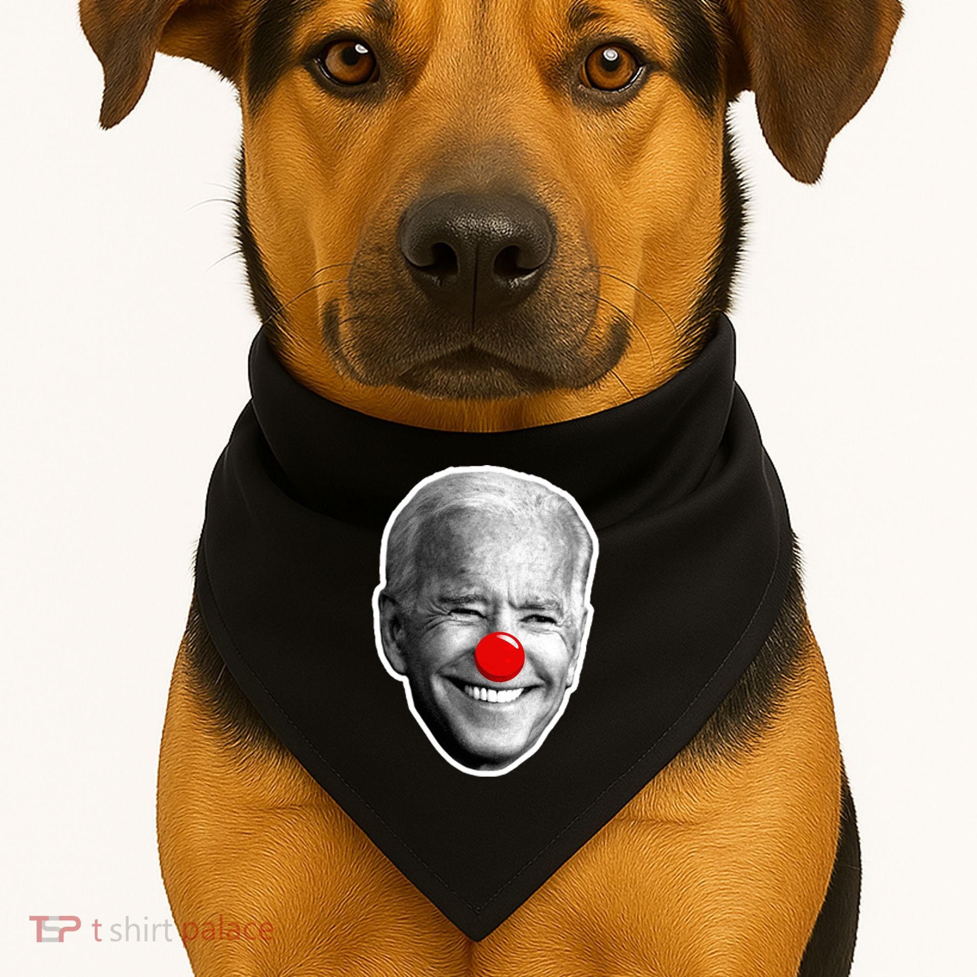 Biden The Clown USA-Made Doggie Bandana