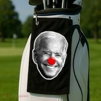 Biden The Clown Golf Towel thumb 2