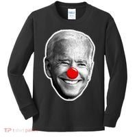 Biden The Clown Kids Long Sleeve Shirt thumb 0