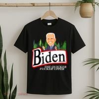 Biden The Quicker Fucker Upper Funny Cartoon T-Shirt thumb 2