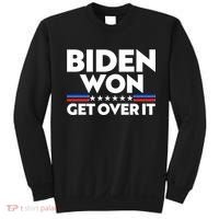 Biden Won Get Over It Sweatshirt thumb 0
