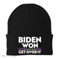 Biden Won Get Over It Beanie thumb 0