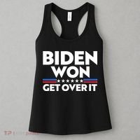 Biden Won Get Over It Women's Tank Top thumb 3