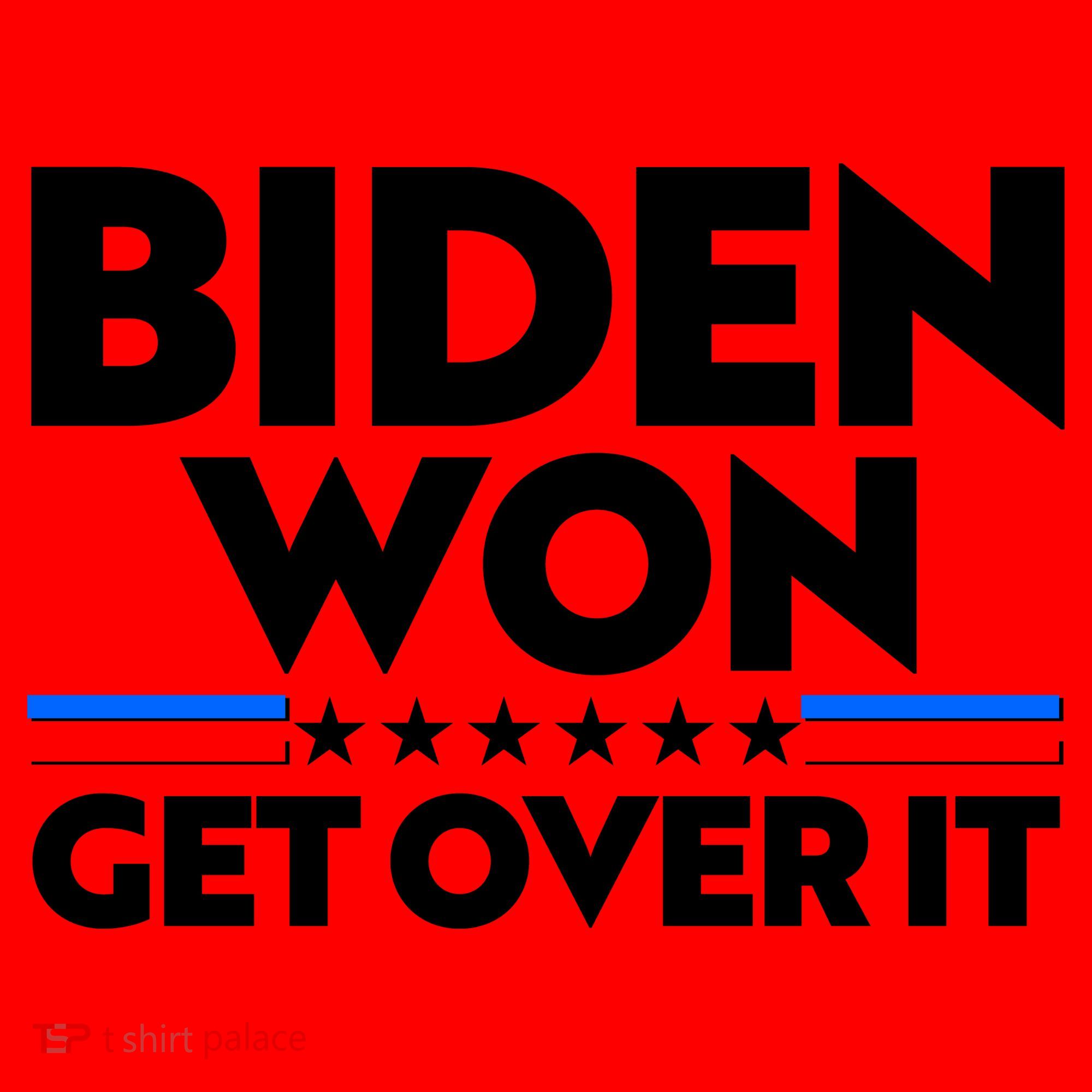 Biden Won Get Over It Santa Hat