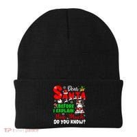 Before I Explain How Much You Know Xmas Papillon Owner Lover Beanie thumb 0