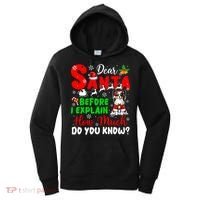 Before I Explain How Much You Know Xmas Papillon Owner Lover Women's Hoodie thumb 0