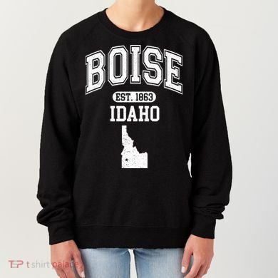 Boise Idaho Est. 1863 Varsity Women's Sweatshirt