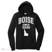 Boise Idaho Est. 1863 Varsity Women's Hoodie thumb 0