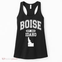 Boise Idaho Est. 1863 Varsity Women's Tank Top thumb 0