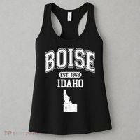 Boise Idaho Est. 1863 Varsity Women's Tank Top thumb 3