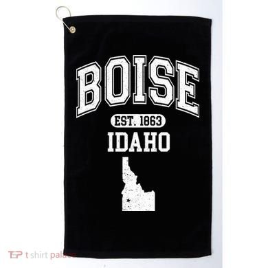 Boise Idaho Est. 1863 Varsity Golf Towel